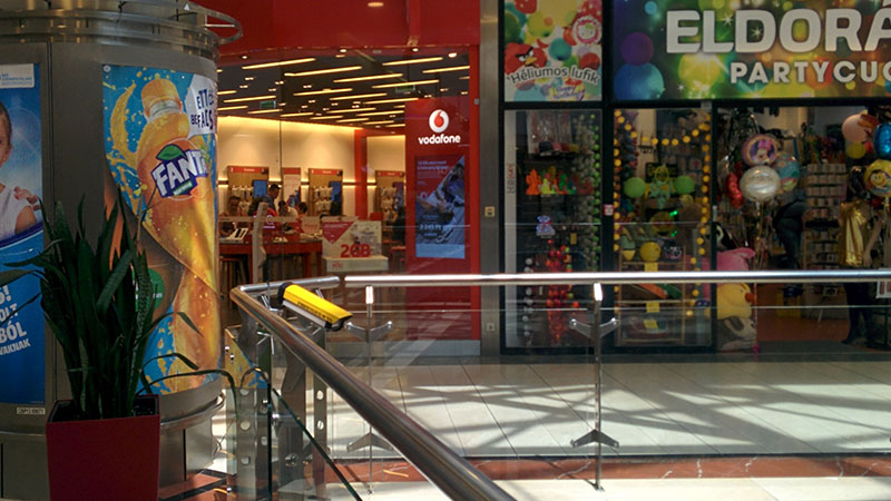 Duna Plaza belternek tptse
