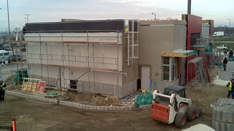 KFC gyorstterem, Szkesfehrvr